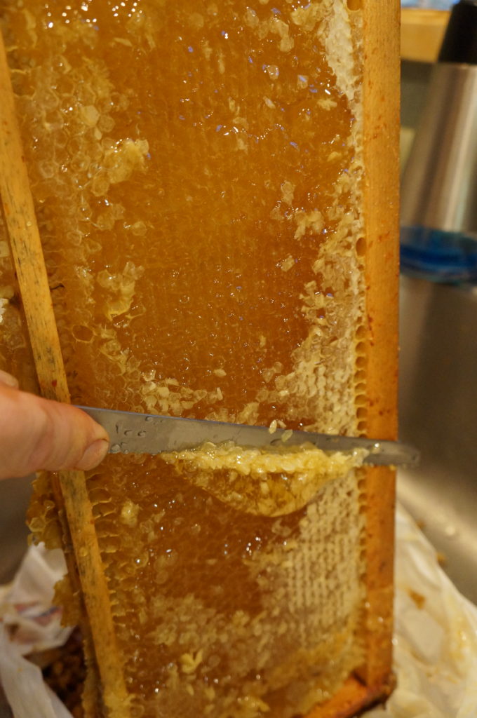 Honey Wax Removal